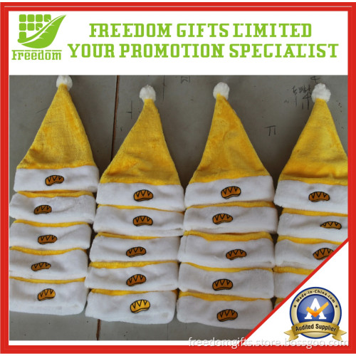 Promotional Christmas Plush Santa Claus Hats